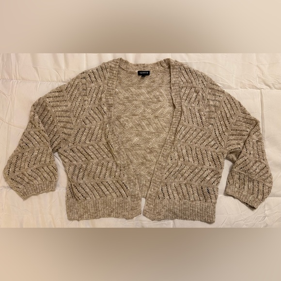 torrid Sweaters - Torrid Ribbed Loose Knit Cardigan